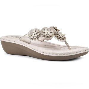 CLIFFS BY WHITE MOUNTAIN CLARITY Women's Thong Sandal Size 10